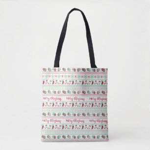 Tote Bag Vacances Motif de Noël moche
