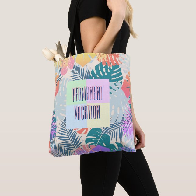 Tote Bag Vacances permanentes (De près)