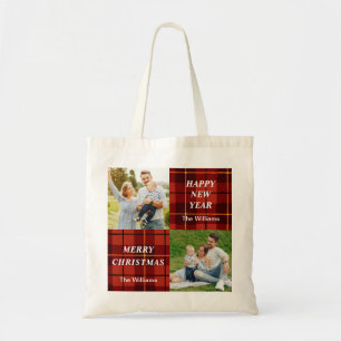 Tote Bag Vacances personnalisées de plaid de motif de