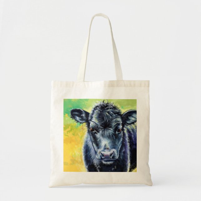 Tote Bag Vache à bébé (Devant)