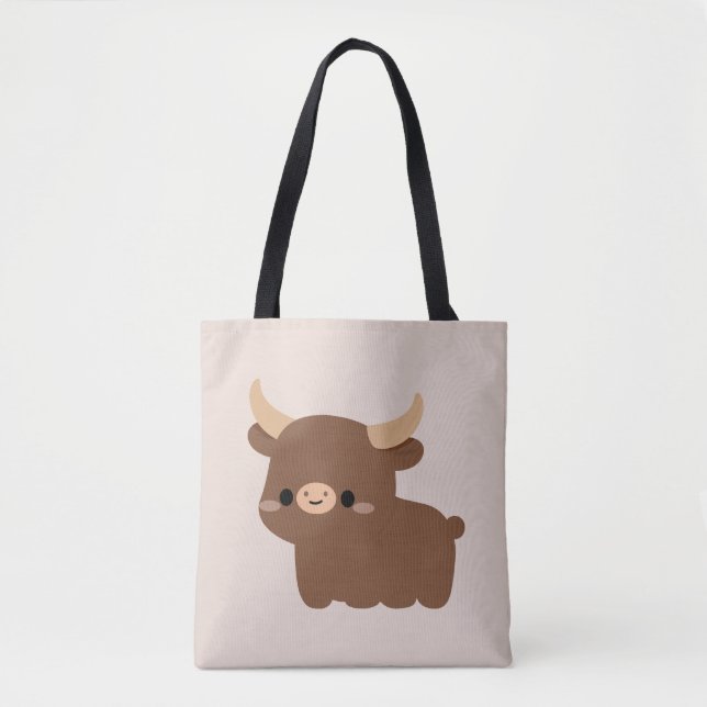 Tote Bag Vache Ankole-Watusi (Devant)