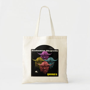 Tote Bag Vache des montagnes écossaise. Rhapsodie de
