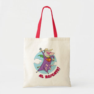 Tote Bag Vache et poulet Super Vache Al Rescate!
