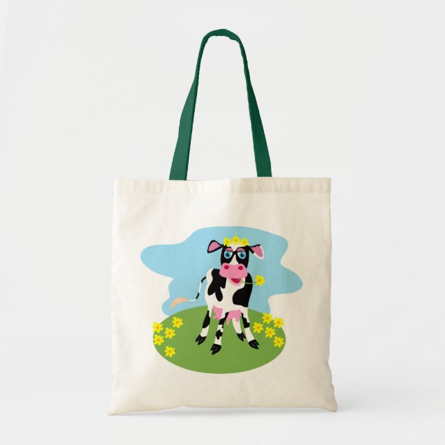 Tote Bag Vache laitière (Devant)