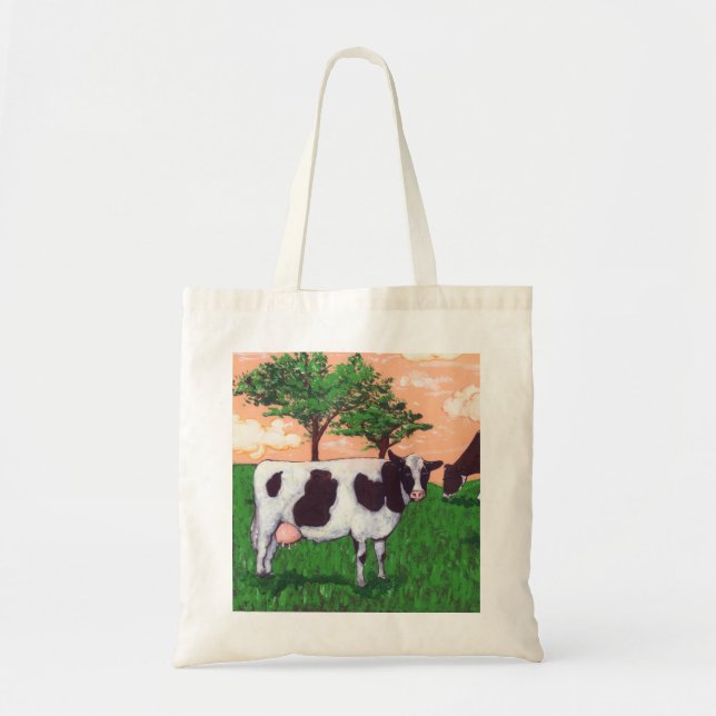 Tote Bag Vache provoquante (Devant)