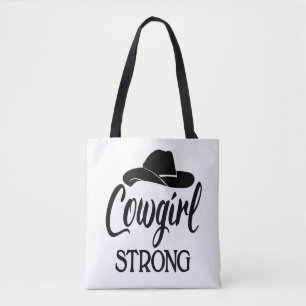 Tote Bag Vachère Sassy Fort Danse En Ligne De Rodéo Occiden