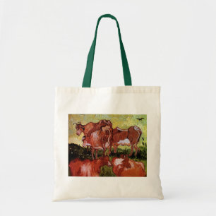 Tote Bag Vaches (après Jordaens) par Vincent van Gogh