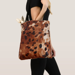 Tote Bag Vachette noire Brown