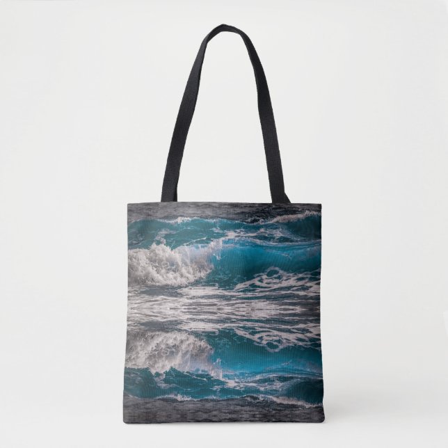 Tote Bag Vague de l'océan (Devant)