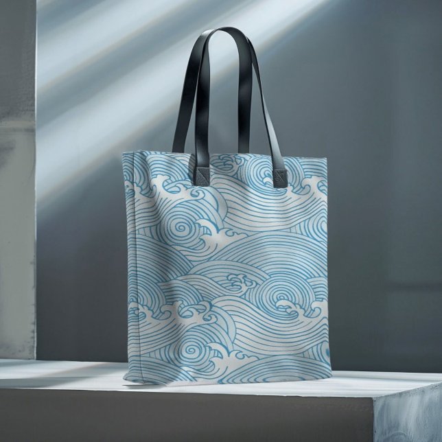 Tote Bag vague de vent (Créateur téléchargé)
