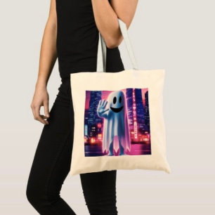 Tote Bag Vague ondulatoire et lumières urbaines