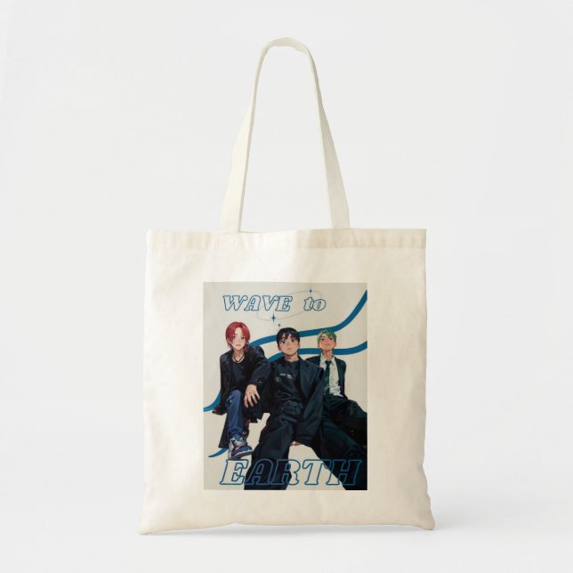 Tote Bag Vague sur Terre Fanart (Devant)
