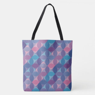 Tote Bag Vagues de Pétales Célestes