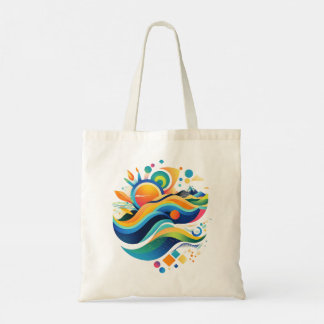 Tote Bag Vagues de vie