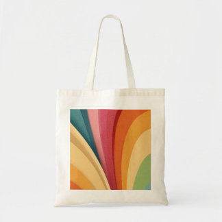 Tote Bag Vagues et formes colorées dans le design