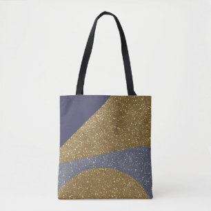 Tote Bag Vagues fracturées du paysage marin Abstrait 10