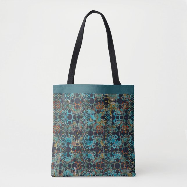 Tote Bag Vagues rustiques (Devant)