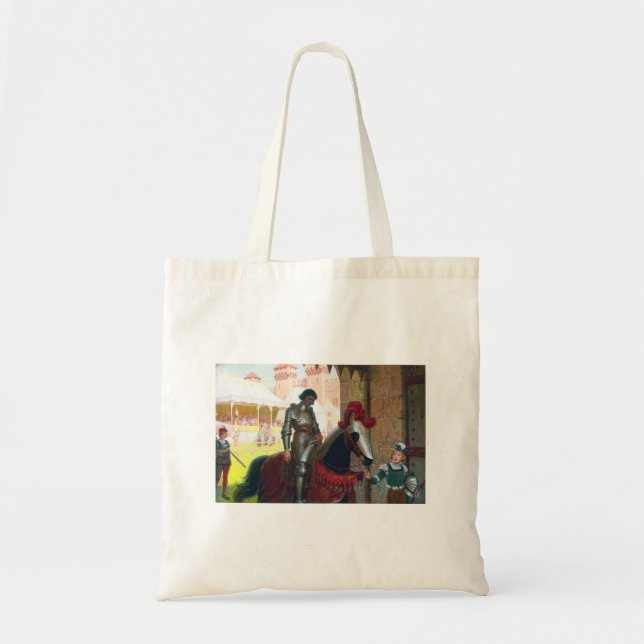 Tote Bag Vaincu, par Edmund Blair Leighton (Devant)