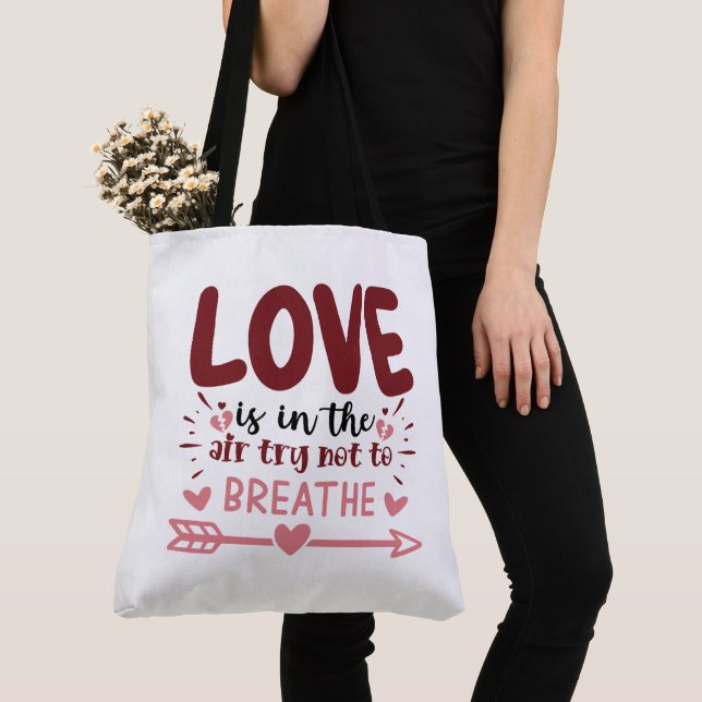 Tote Bag Valentines Day (De près)