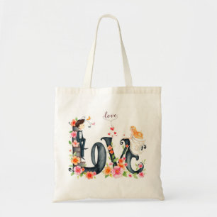 Tote Bag Valentine's Day Love & Hearts Collection ❤️