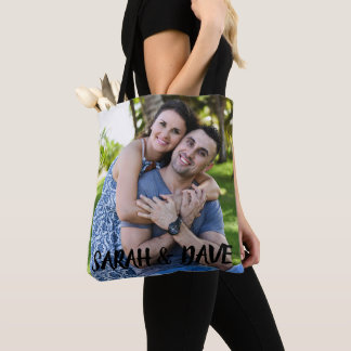 TOTE BAG VALENTINE'S DAY OR WEDDING GIFT PHOTO CUSTOM TOTE