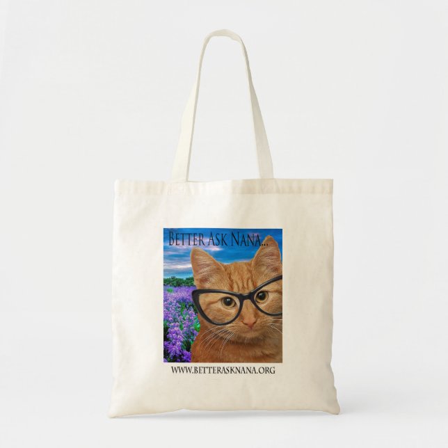 Tote Bag valeur fourre-tout mieux demander nana (Devant)