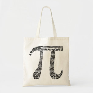 Tote Bag Valeurs décimales du symbole de pi 3,14 - 400