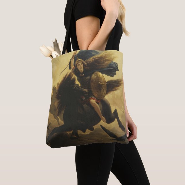 Tote Bag Valkyrie, 1865 (huile sur toile) (De près)