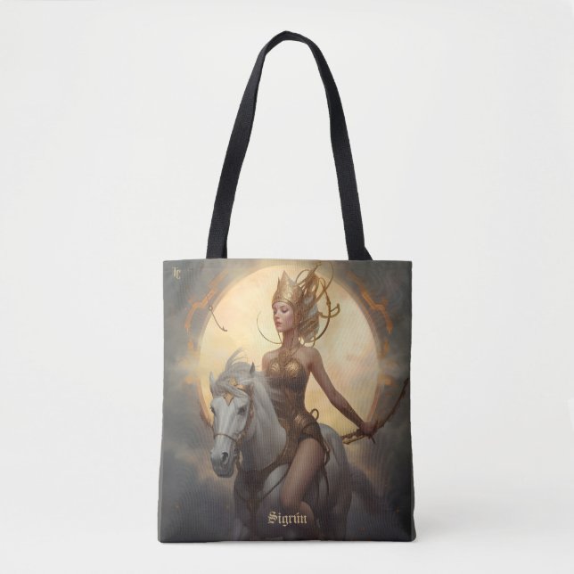 Tote Bag Valkyrie Sigrún (Devant)