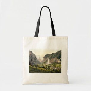 Tote Bag Vallée de Lauterbrunnen avec Staubbach, Bernese