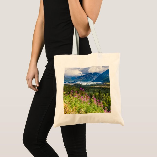 Tote Bag Vallée de Matanuska, centre-sud de l'Alaska (Devant (produit))