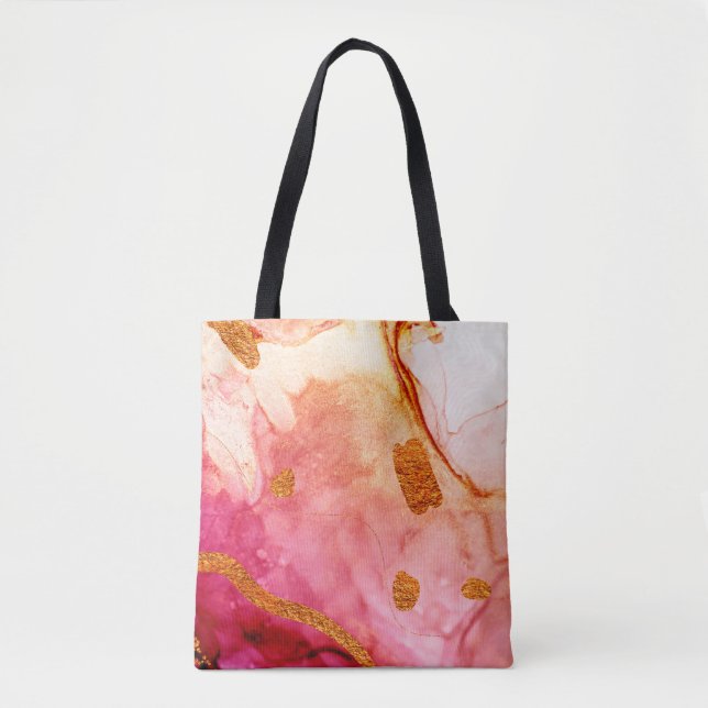 Tote Bag Vallée de Splash. Le luxe naturel. Royal Art. Orie (Devant)