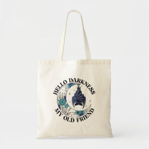 Tote Bag Vampire Bat & Quartier Moon Design