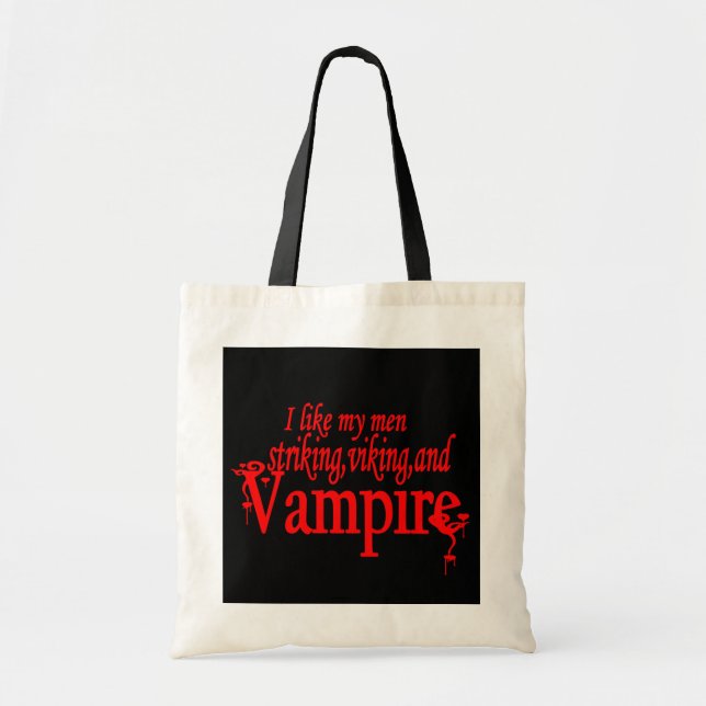 Tote Bag Vampire frappant de Viking (Devant)