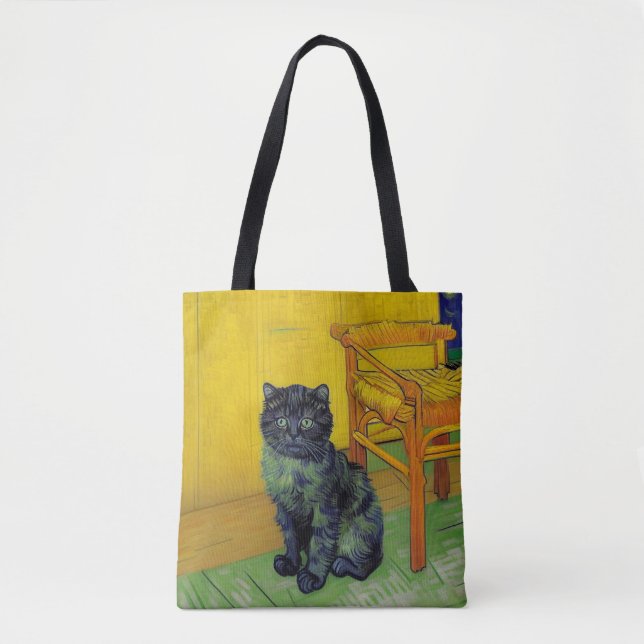 Tote Bag Van Gogh Black Cat (Devant)