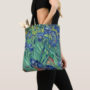 Tote Bag Van Gogh - Irises Vintage Fine Art Shopping