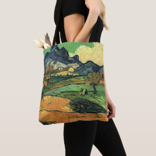 Tote Bag Van Gogh - Mont Gaussier, célèbre peinture,