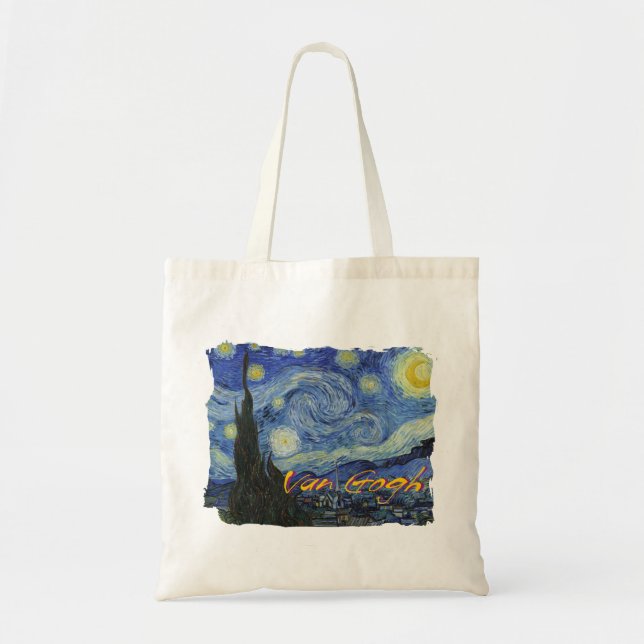 Tote Bag Van Gogh * nuit étoilée (Devant)