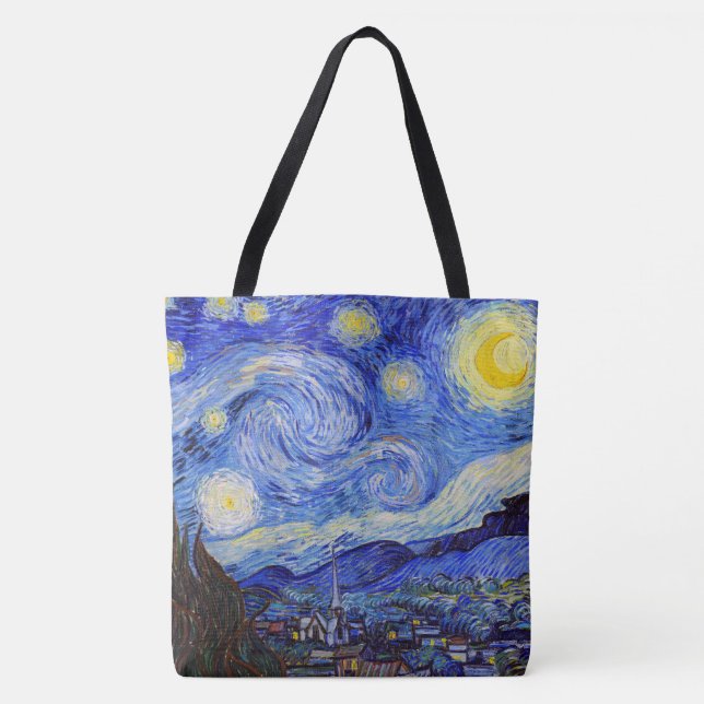 Tote Bag Van Gogh, “ Starry Night ” (Devant)