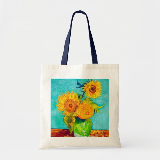 Tote Bag Van Gogh Sunflowers (Devant)