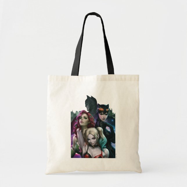 Tote Bag Variante de couverture de Gotham City Sirens #1000 (Devant)