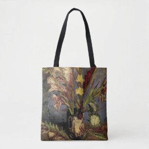 Tote Bag Vase avec Gladioli par Vincent van Gogh