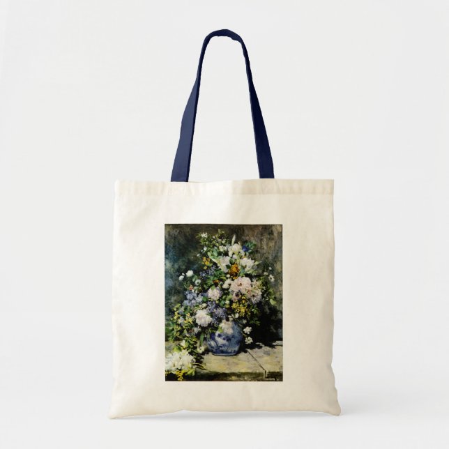 Tote Bag Vase de fleurs (Devant)