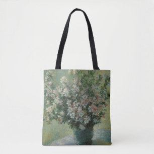 Tote Bag Vase de fleurs par Claude Monet