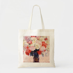 Tote Bag Vase De Peonies Par Claude Monet