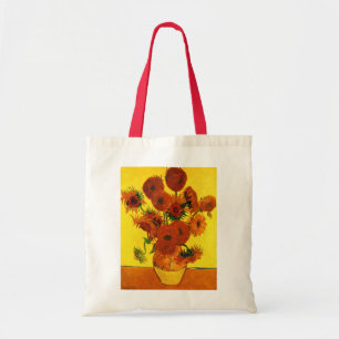 Tote Bag Vase Still Life avec 15 tournesols Vincent van Gog