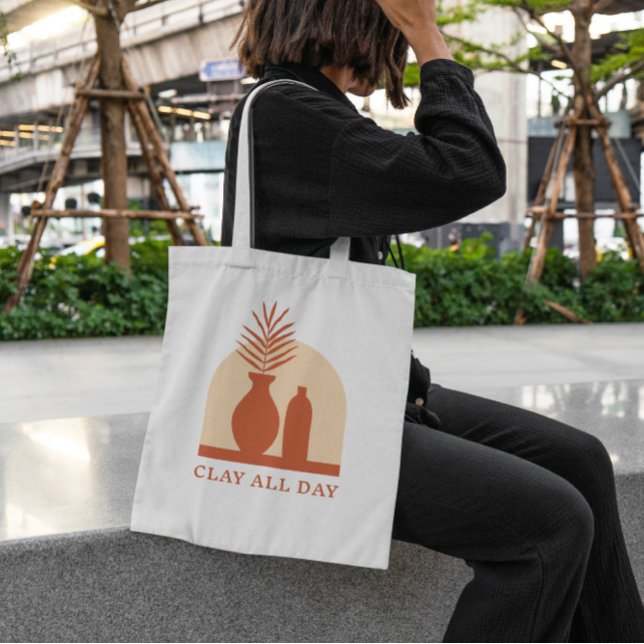 Tote Bag Vases d'argile (Créateur téléchargé)