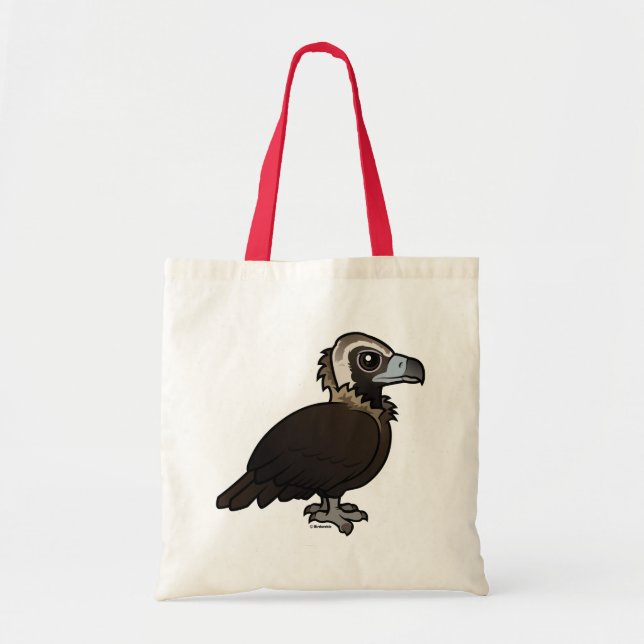 Tote Bag Vautour Cinereous de Birdorable (Devant)