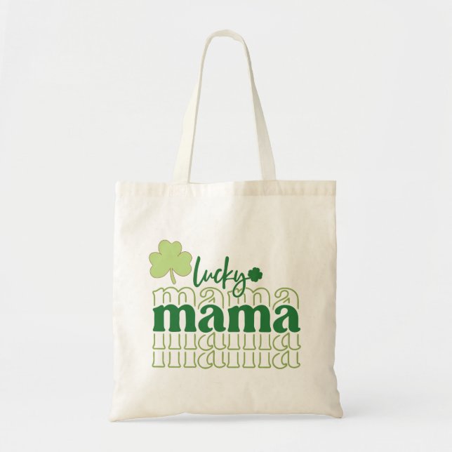 Tote Bag vedette, Saint-Patrick de Leprechaun (Devant)