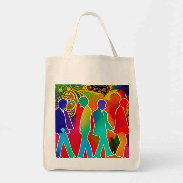 Tote Bag Vedettes de Rock (Devant)